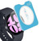 kwmobile 2X Schutzglas kompatibel mit Samsung Galaxy Watch 6 40mm Folie - Hart Glas Schutzfolie für Smartwatch - Displayschutz für Fitness Tracker Transparent