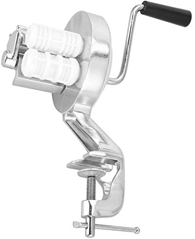 VIFERR Cavatelli Maker Maschine, Manuelle Makkaroni-Maschine Edelstahl Nudelmaschine Handkurbel-Nudelpressmaschine für Spaghetti Fettucini Gnocchi Küche Restaurant