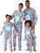 PATPAT Familienoutfits - Buntes Familienpyjama-Set, Weihnachten, Langarmshirt und Hose, Geeignet für Vater Mutter Tochter Sohn Haustier, Pyjama Damen, Schlafanzüge für Herren, Haustier-Kopftücher 1