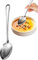 Cuillère Perforée - Ustensile en Acier Inoxydable 38 cm pour Préparations Culinaires,Passoire Spatule Louche Ustensile pour Mélanger Frire Maison Extérieur