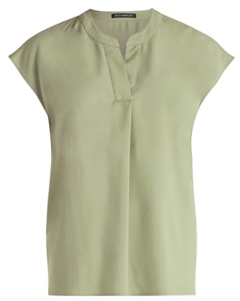 Betty Barclay Damen Schlupfbluse unifarben 46, Oil Green