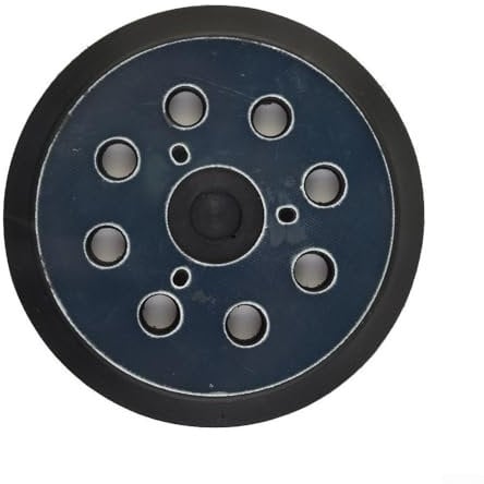 Zeroupshop 5 Inch 8 Hole Replacement Sander Pad, Sanding Disc Hook&Loop Random Orbital Sander Base For BO5030 BO5031 BO5041 743081-8(1 PCS)