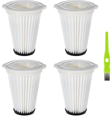 4 Stück Filter für Einhell TE-SV 18 li Waschbarer Staubsauger Zubehör Filter passend für Einhell Akku-Stielstaubsauger TE-SV 18 Li