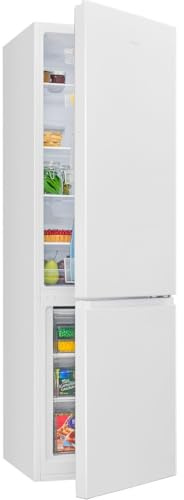 Bomann® Kühlschrank mit Gefrierfach | Energieklasse C | 176cm | LowFrost | 5 Jahre Kompressor-Garantie | Kühl Gefrierkombination leise | Türanschlag wechselbar | Kühlgefrierkombi | KG 7369 weiß