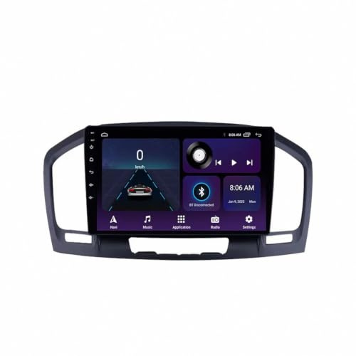 Car Radio per Buick Opel Insignia 2009-2013 Android 15 9 Pollici Lettore Multimediale Mirror Link Controllo Del Volante Per, 4 Core 4G+64G