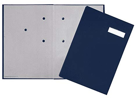 Pagna Unterschriftsmappe 20-teilig mit Kunststoff-Einband, dehnbarem Rücken