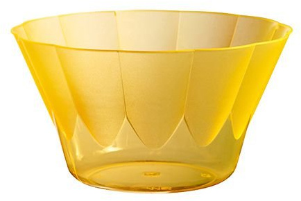 50 Eis- und Dessertbecher, PS rund 500 ml Ø 13 cm · 7,5 cm orange Royal