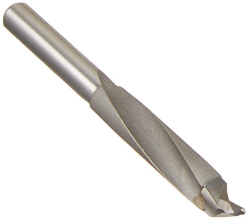 Trend Dowel Drill Router Cutter, 1/4 Inch Shank, 8mm Cut Dia, 35mm Cut Len | Ideal For Accurate Dowel Routing With Tungsten Carbide Tipped Cutting Edges, 1/4 Inch Shank And 35mm Cut Length, C176X1/4TC