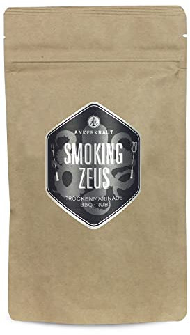 Ankerkraut Smoking Zeus, BBQ Gewürzmischung zum Grillen und Zubereiten von Gyros und Schweinefleisch, 250g im Beutel