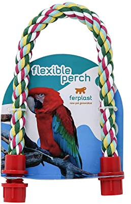 FERPLAST Flexibler Kleiderbügel aus Baumwolle, 37 cm