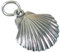 Jakobsmuschel Sterling Silber Charm .925 x 1 Jakobsmuscheln Charms