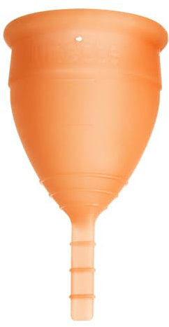 Lunette Menstruationstasse - Orange - Model 1 für leichte Blutung