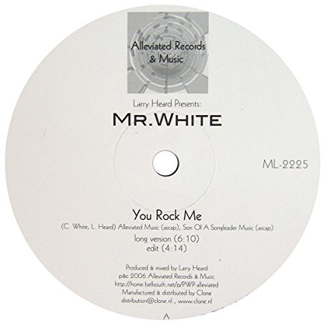 Larry Heard Presents Mr. White: You Rock Me/The Sun Can' t compare in vinile 12
