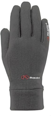Roeckl Sports Outdoor Handschuh KASA, Crossover Unisex Fingerhandschuh, Anthrazit 8