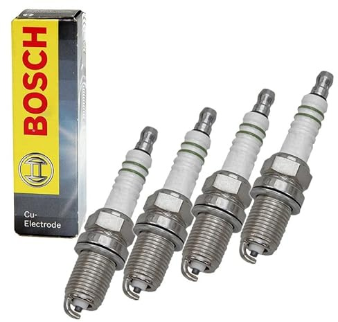 4x Original BOSCH Zündkerze 0 242 245 536