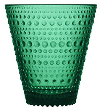 Kastehelmi Trinkgläser, 284 ml, Smaragdgrün, 2 Stück