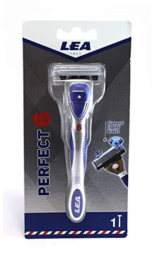 Lea Refill Klingen 6 System, 6 Blätter + 1 Präzisionsdiamant