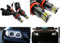 2 faros delanteros LED de ángel con anillo de halo DRL H8 de 120 W Canbus para E90 E92 E82 E60 E70