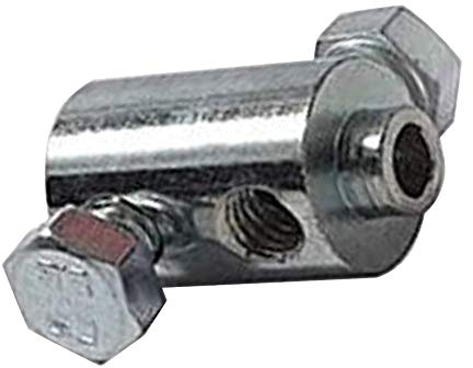KABELKLEMME UNIVERSAL DOPPELSCHRAUBE 12MM x 21MM Moped Kupplung Gas Bremse KLEMMSCHRAUBEN Nippel BREMSZUG BOWDENZUG AUßENHÜLLE
