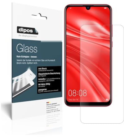dipos 2x Displayschutzfolie 9H matt für Huawei Nova Lite 3 | Antireflex, entspiegelnd, bricht und splittert nicht, kein Echtglas, Anti-Shock, kratzfest, blasenfrei, selbstklebend