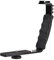 Focket Camera Flash L-Bracket, Aluminium Dual Hot Shoes Mount Holder, Ideal for Photography Lovers, Black
