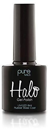 LED/UV Halo Gel Polish Collection - Rubber Base Coat - 8ml