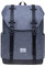 KAUKKO Schöner und durchdachter Rucksack mit Laptopfach für 15 Zoll Schule Uni 22L, Grauer Punkt [ks12-2], Taille unique, Casual