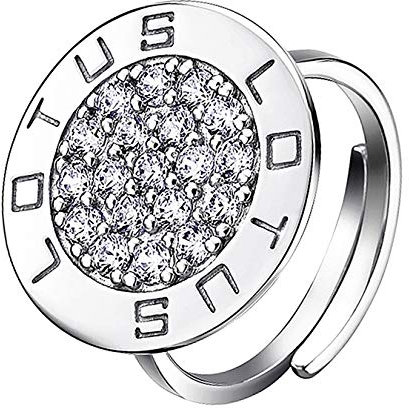 Lotus Silver Zirkonia Ring SILBER LP1252-3/1 Circle Markenschmuck D3JLP1252-3-1 Silber Ringschmuck für die Frau
