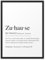 ZUHAUSE DEFINITION | ABOUKI Kunstdruck | Einzugsgeschenke Haus Einzugsgeschenke Wohnung Einweihungsgeschenk Richtfest Mitbringsel Zuhause Bild Geschenkideen Einzug | DIN A4 ohne Rahmen