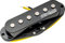 Wilkinson Série M High Output Alnico 5 Strat Micro Simple Bobinage Milieu Pickup pour Guitare électrique Stratocaster, Noir