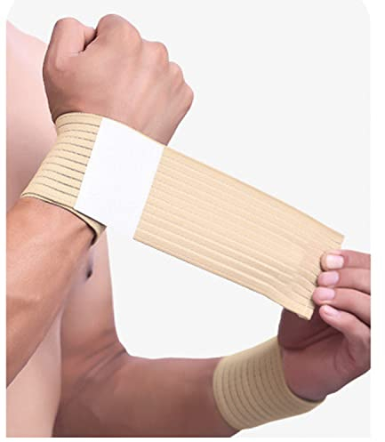 SUAVER Handgelenk Bandagen,2er handgelenk stützbandage Verstellbaren Handgelenkschoner Wristbands zur Unterstützung und Stabilisierung beim Sport und Fitness (Haut)