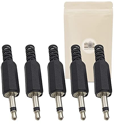 5X Prise Mini Jack Male 3,5 mm Mono Audio a souder Entree de Game Enceinte Studio Hi FI