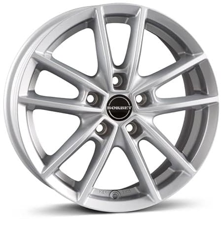 Borbet Felge W 6.5x16 ET40 5x108 crystal silver W 65640108572,5CS/T