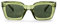 CHPO Unisex Anna Sunglasses, Forest Green, 50