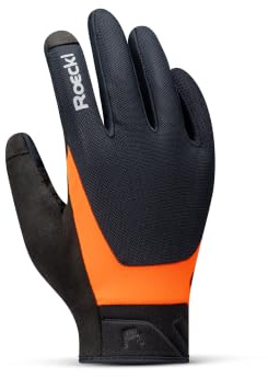 Roeckl Mori 2 Fahrrad Handschuhe lang schwarz/orange 2026