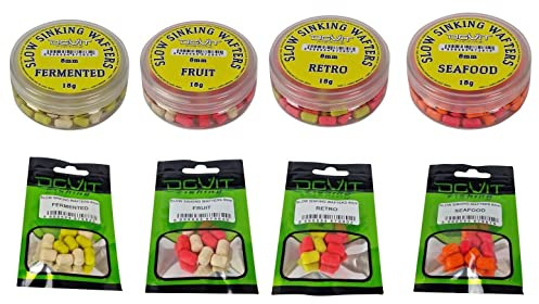 Dovit LANGSAM SINKENDE WAFTERS 8 mm Haken Pellets Karpfen Boilies Karpfenfutter
