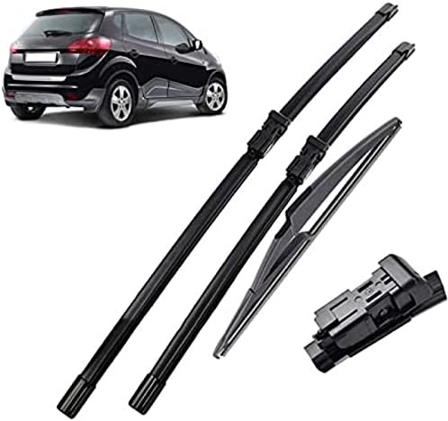 Scheibenwischer vorne und hinten Wischerblätter Set für Kia für Venga MK1 2009-2015 2016 2017 2018 2019 Windschutzscheibe Scheibenwischer 26 14 12