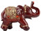 Tomotato Elefanten Statue, Elefanten Skulptur aus Kunsthar Tierfigur Ornament für Zuhause, Wohnzimmer, Schlafzimmer, Bücherregal, Büro, Schreibtisch Dekoration