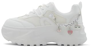 Call It Spring Damen Majorrr Sneaker, Weiss/opulenter Garten, 38.5 EU