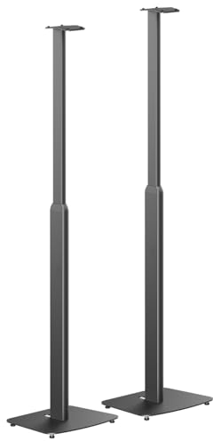 my wall SonosEra300 HS45L Lot de 2 Supports d'enceintes réglables en Hauteur, alignement sonore Parfait, découplage, Pied Sonos