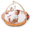 Promise Babe Spielbogen Baby Holz Set Fitness Cloud Cotton Pendant Set Spieldecke für Baby Spielbogen Holz Holzspielzeug Spieldecke Baby Gym