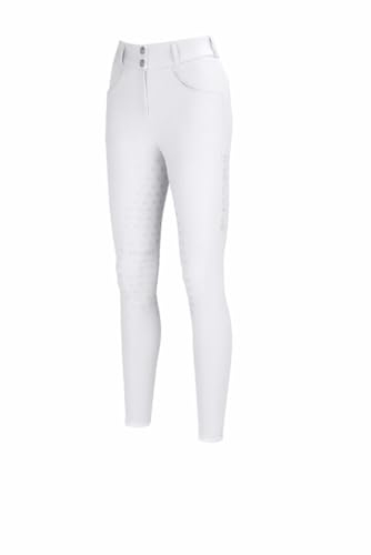 Pikeur Damen Reithose Turnier VB Siebdruck White Athleisure FS 2024, Größe:42