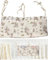 KGDUYC Babybett Organizer,Baby Kinderzimmer Organizer,Kinderzimmer Hängender Bett Organizer,Betttasche Spielzeugtasche,Organizer Beistellbett Baby,babybett,Hängen an Krippe oder Wickeltisch
