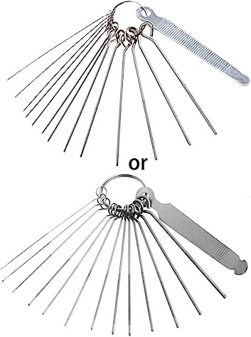 Guitar Nut Slotting File Rods Slot Filing Set Luthier Replacement Accessory Guitar Nut Bone