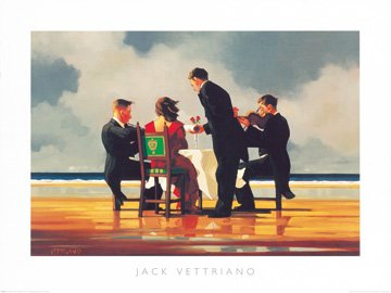 Jack Vettriano Poster/Kunstdruck Elegy for a Dead Admiral 80 x 60 cm