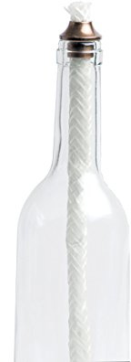 Oenophilia Afterglow Bottle Tiki Torch Wick, Copper