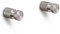 Edelstahl Wandhaken 2er-Set, Ø16 mm, Länge 30 mm, matt geschliffen, verdeckte Verschraubung, Garderobenhaken, Kleiderhaken, Küchenhaken, Handtuchhaken, Badhaken - PHOS Design