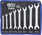 BGS 30600 | Doppel-Maulschlüssel-Satz | SW 6 - 22 mm | 8-tlg.