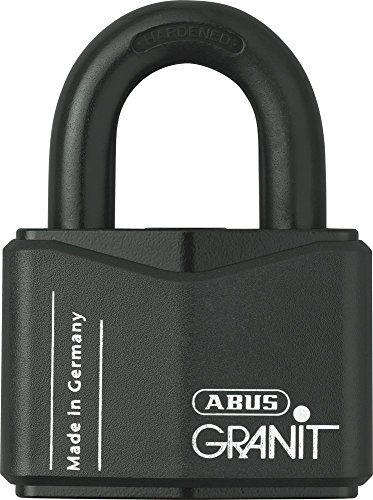 ABUS 43118 Vorhängeschloss, schwarz, 70mm