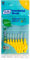TePe Scovolini interdentali Originali / Spazzolini interdentali di alta qualità con cappuccio, misura ISO 4 (filo 0,7 mm), giallo, 8 pz x confezione